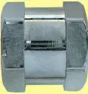 Tok-met 1/2" Threaded Coupling Chrome M1/2Ch