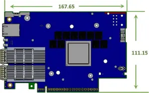 NVIDIA BlueField-3 B3220L E-Series FHHL SuperNIC Network Adapter