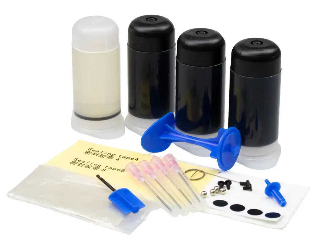 G&G 06175 Compatible Universal Black Printer Ink Refill Kit Photo 2