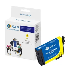 G&G 20551 Compatible Yellow Ink Cartridge for Epson Printers