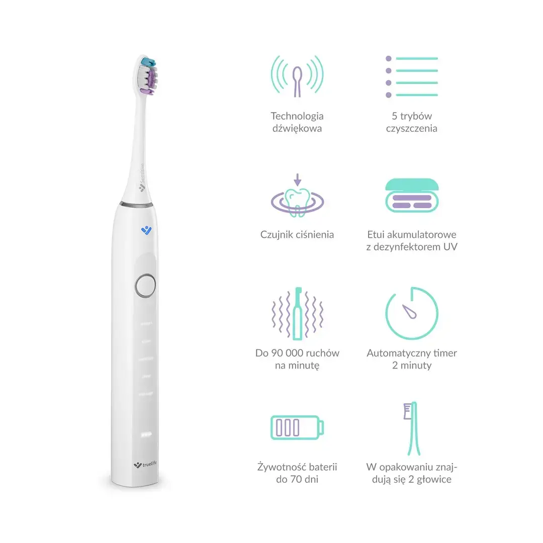 Звуковая зубная щетка TrueLife SonicBrush Clean70 UV Photo 5