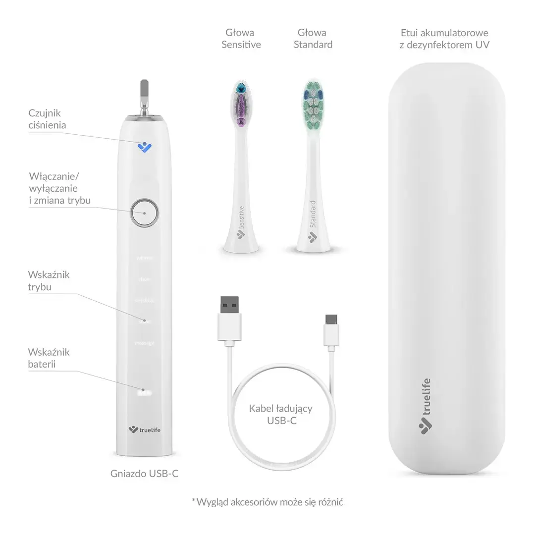 Звуковая зубная щетка TrueLife SonicBrush Clean70 UV Photo 14