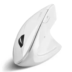 Беспроводная вертикальная оптическая мышь Perixx PERIMICE-813 для правой руки, RF и Bluetooth, белая