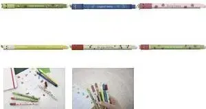 EBERHARD FABER Gelschreiber Fruity Erase it! Zitrone Strichstärke: 0,7 mm, nachfüllbar, Schreibfarbe: blau, - 1 Stück (582155)