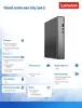 Настольный ПК Lenovo ThinkCentre Neo 50q Tiny G6 Photo 9