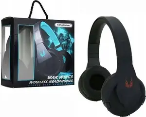 Somostel SMS-CK08 Bluetooth Over-Ear Gaming Headphones with FM Radio