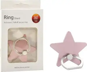 Vega Star Universal Phone Ring Holder and Stand Pink