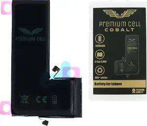 Аккумулятор Vega Premium Cobalt для iPhone 11 Pro, 3650 мАч, 600+ циклов