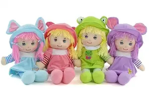 Adar Lalka szmacianka 50cm z dźw.w worku (441088)