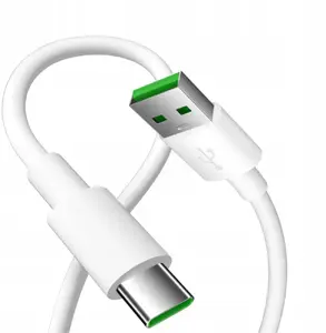 Кабель USB-C - USB-C Vega, 2 метра, белый