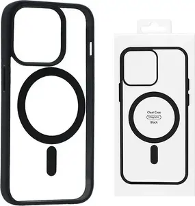 . ECOBOX MAGSAFE CASE DO IPHONE 14 PRO MAX ETUI NAKŁADKA FUTERAŁ CZARNY
