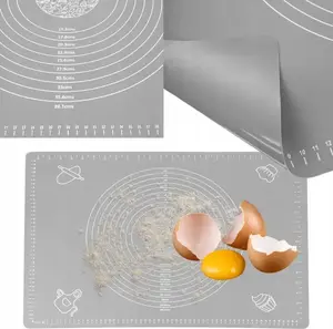 Silicone Pastry Mat 60x40 cm Transparent