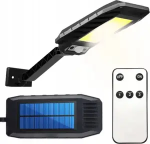 Уличный фонарь на солнечной батарее 180 LED COB с кронштейном
