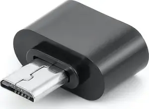USB-A to MicroUSB Adapter Black