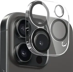 TelForceOne Ecobox 6D Tempered Glass Camera Lens Protector for iPhone 16 Pro Max