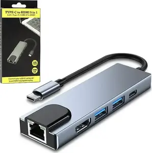 USB-C хаб Vega с портами HDMI, USB, RJ45 и поддержкой DEX