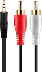 Vega stereo audio kabelis 3.5mm Jack uz 2x RCA, 3m