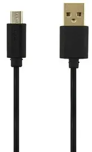Кабель Economy Micro USB 2A 1м черный
