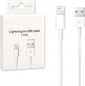 USB-A to Lightning Data and Charging Cable 1m White