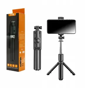 Vega Selfie Stick with Phone Holder, Tripod Stand and Bluetooth Remote Control