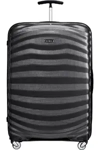 Чемодан Samsonite Lite Shock, жесткий корпус, 98,5 л, полипропилен, черный