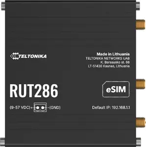 Teltonika Networks RUT286 rūpnieciskais 4G LTE maršrutētājs