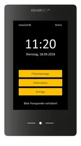 Система учета рабочего времени Reiner SCT timeCard Terminal 3, черный