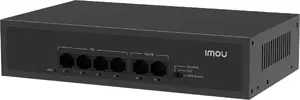 Сетевой коммутатор IMOU SF106P, 6 портов, 4 порта PoE, 2 порта Uplink
