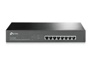 TP-Link TL-SG1008MP tīkla pārslēgs Nepārvaldīts Gigabit Ethernet (10/100/1000) Power over Ethernet (PoE) Melns