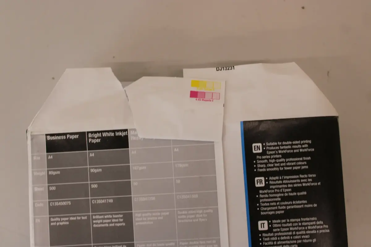 Epson Business Paper A4 80 g/m² 500 loksnes Photo 3