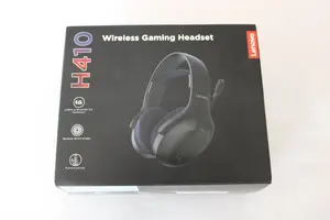 Беспроводная игровая гарнитура Lenovo Legion H410, Bluetooth 5.2, 2.4 ГГц, драйверы 40 мм, встроенный микрофон, черно-фиолетовая