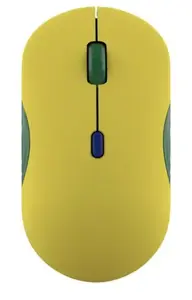 Lenovo 350 Fan Edition Wireless Optical Mouse, 1600 DPI, Bluetooth, Yellow