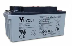 Panasonic YUVOLT Y65-12FR VdS UPS Battery 12V 65Ah M6