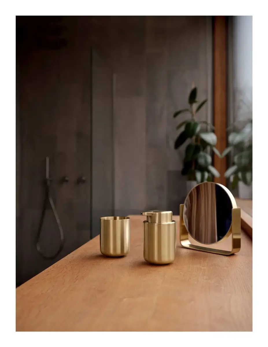 Zone Denmark Ume Soap Dispenser 0.25 L Brass Photo 8