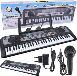 LEAN Sport MQ 6119 Children's Keyboard with Microphone