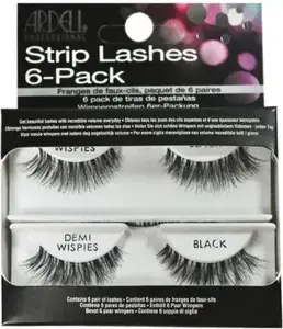 Накладные ресницы Ardell Demi Wispies, 6 пар, черные