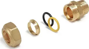Sourcing R180M 28x1MF Fitting for Copper Pipes