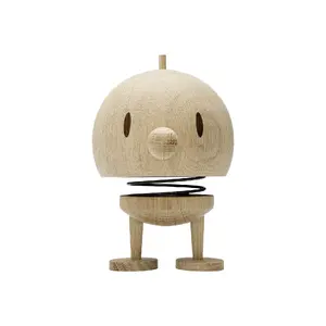 Hoptimist Bumble Collectible Figure, Raw Oak