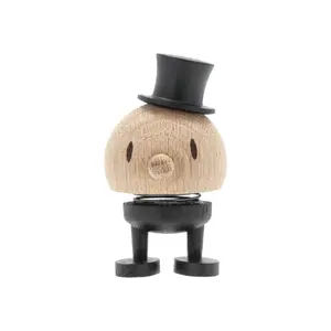 Hoptimist Groom S Collectible Figure in Raw Oak