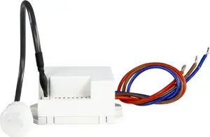 Миниатюрный датчик движения Zamel MCR-08 PIR 800 Вт с внешним зондом IP65