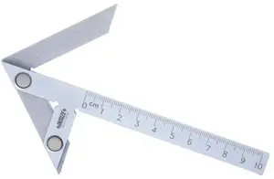 Insize 7205-200 centrēšanas leņķmērs 200x150 mm diametriem 6-220 mm
