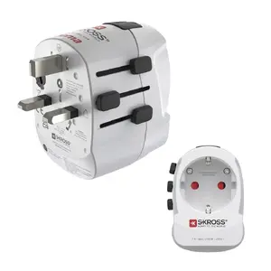 Hama 223477 Modular Power Plug Adapter Type C Europlug and Type F White