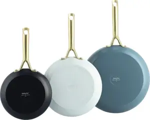 GreenPan Shades Frying Pan Set, 3-Piece, 20 cm, 24 cm, 28 cm