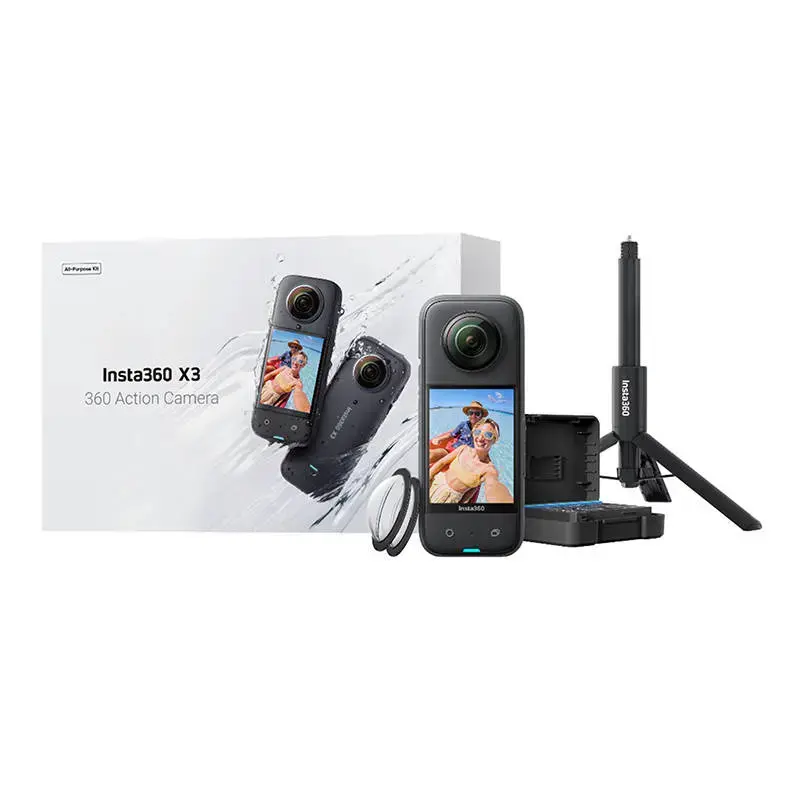 Insta360 X3 All-Purpose Kit 360 darbības kamera Photo 2