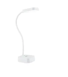 Signify Philips Rock LED galda lampa, 5W, balta