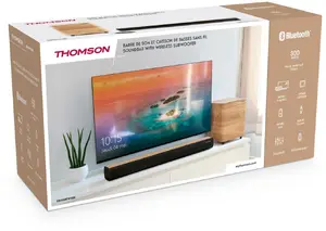 Thomson COSY SB400BTWSBK Soundbar with Wireless Subwoofer Black