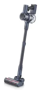 Severin HV 7175 stick vacuum/electric broom Battery Dry Bagless 0.5 L 200 W Blue, Metallic 2.2 Ah