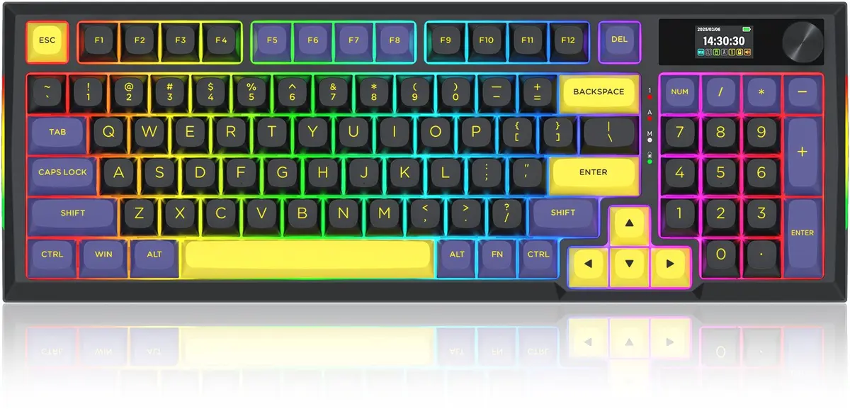Redragon K725LBY-RGB-PRO Glintstone mehāniskā tastatūra ar