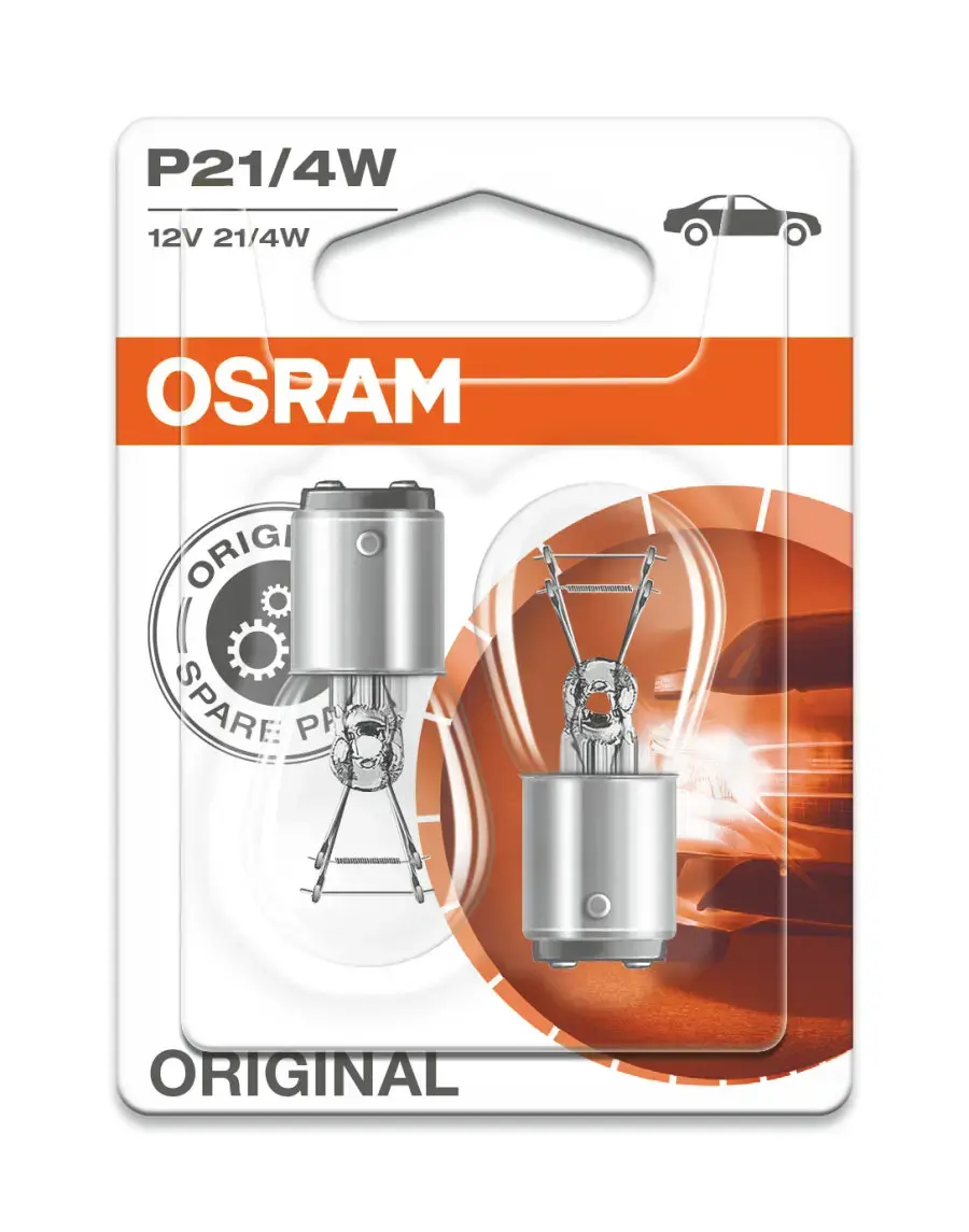 Osram 7225 P21W BAZ15d automašīnas spuldze Photo 2