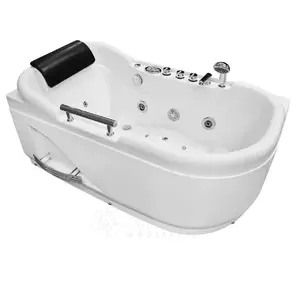 Massage Bathtub AMO-1683 Turbo+ Left 140x80 cm.